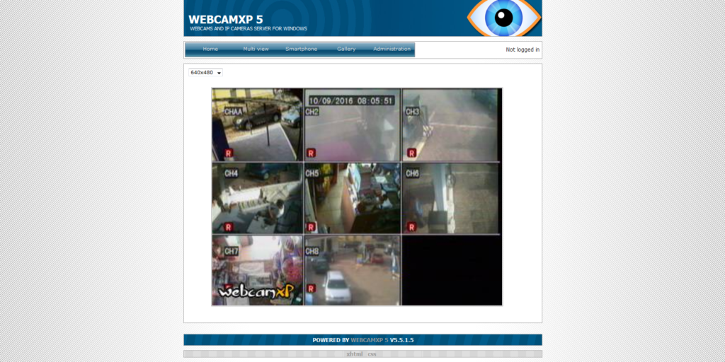 Видео с камеры webcamxp.
