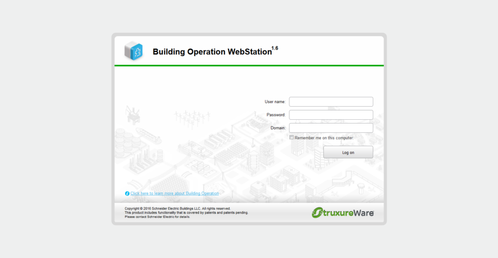 Building Operation WebStation